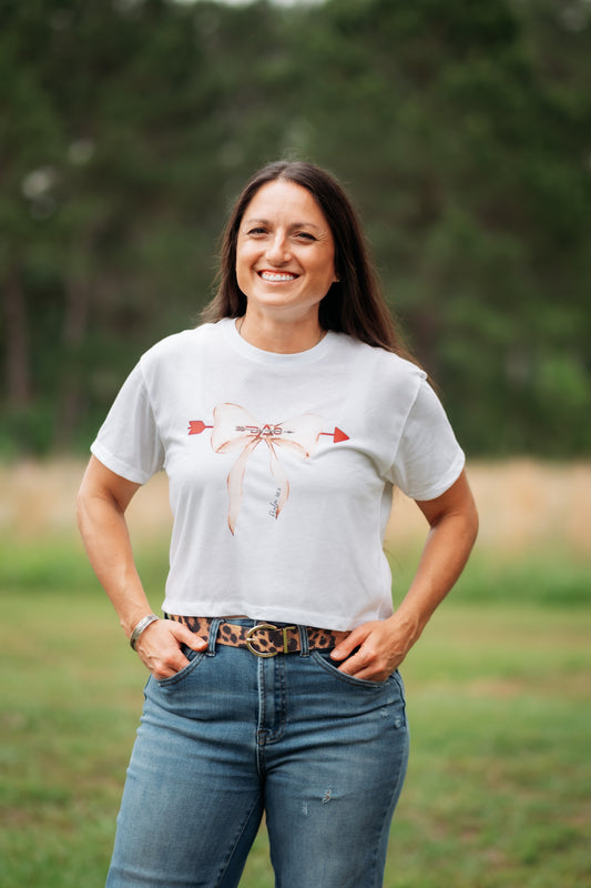Logo Bow shirt - Womens and Kids