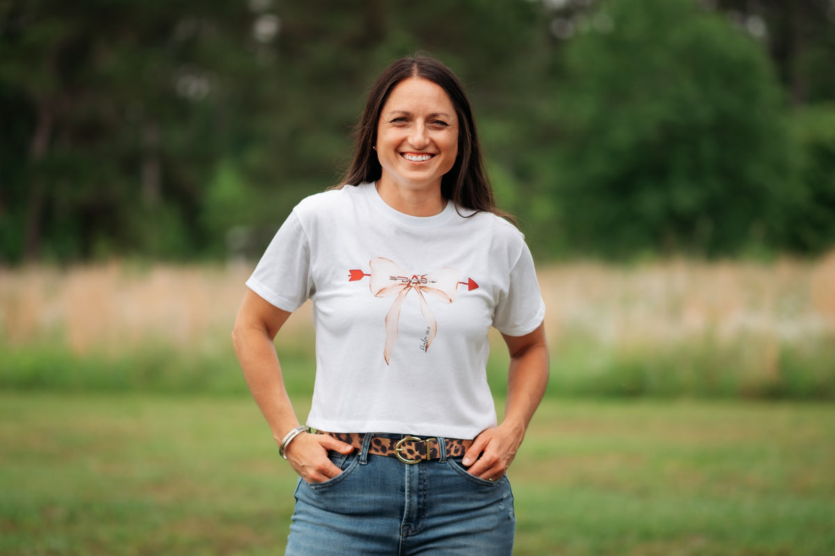 Logo Bow shirt - Womens and Kids